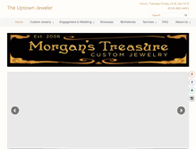 Tablet Screenshot of morganstreasure.com